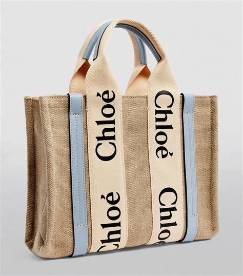 chloe bay tote bag|chloe small woody tote bag.